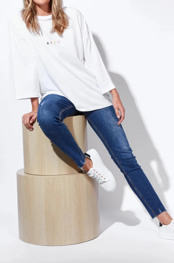 Haven Relaxed TShirt L/Sleeve James St Boutique James St Boutique