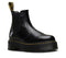 Dr Martens Quad Polished Smooth Black Boot