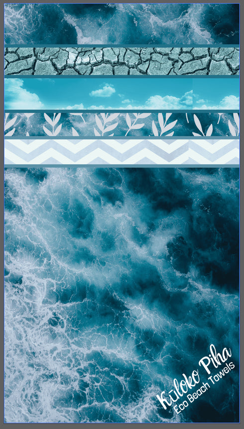 Kuloko Piha Sandfree Eco Beach Towel Kuloko Piha Sandfree Towels James St Boutique