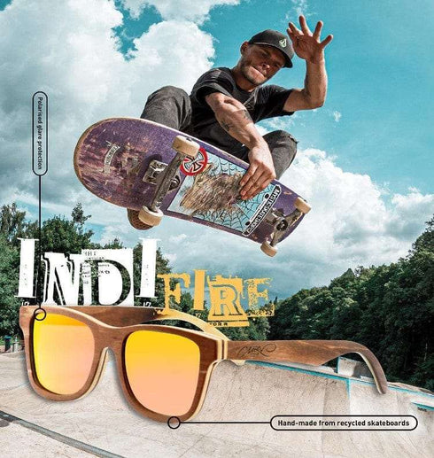 Mrv Indi Recycled Polarised Skateboard Sunglasses