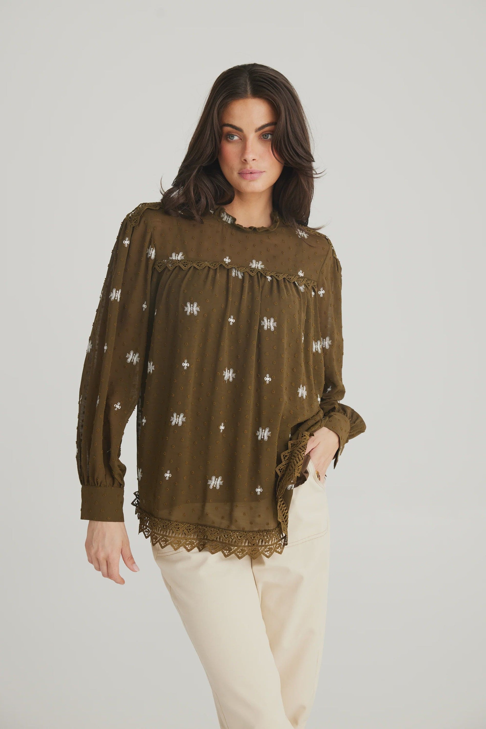 Talisman Ellidy Blouse Talisman James St Boutique