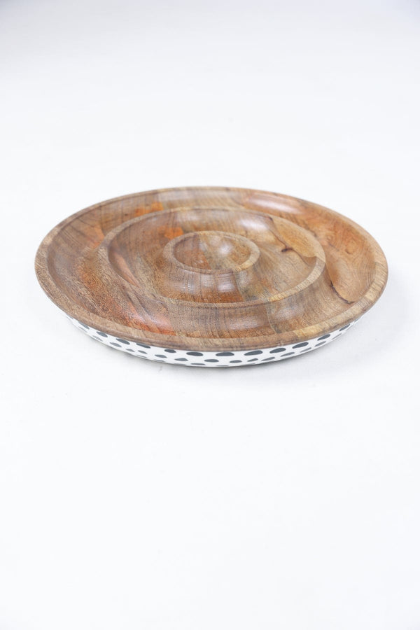 Holiday Home Chips + Dip Bowl Brushstroke